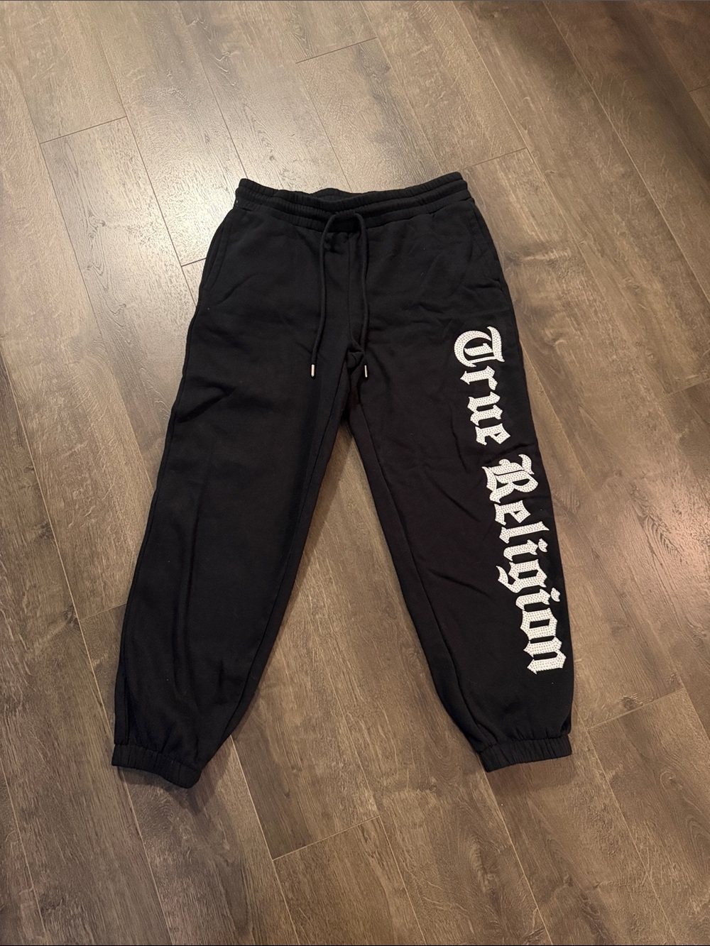 True Religion woman’s black sweatpants